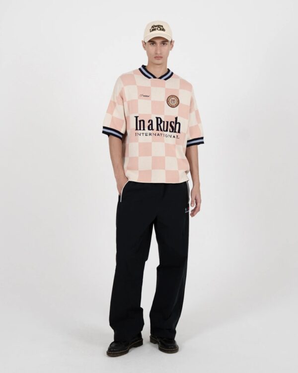 PROHIBITEDCamiseta"Victory Knit Trikot Rose"color rosa
