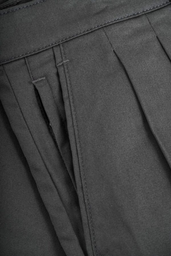 REELLBermuda"Bowie Chino Short PC"color gris oscuro