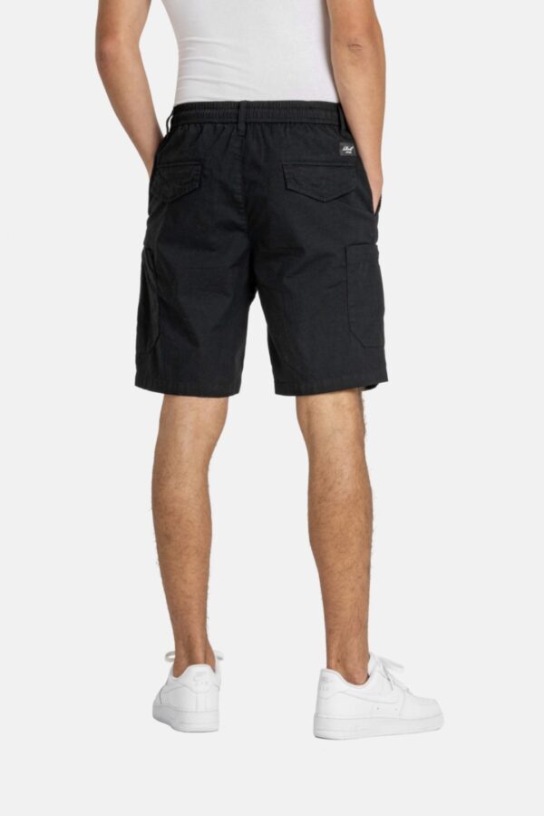 REELLBermuda"Reflex Easy Cargo Short BR"color negro