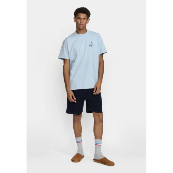 REVOLUTION Camiseta "Printed T-shirt" color azul