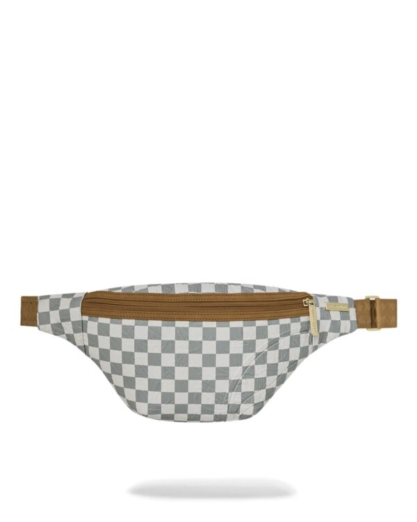 SPRAYGROUNDRiñonera"CREAM CHECK SIDE DRIP SAVVY CROSSBODY"