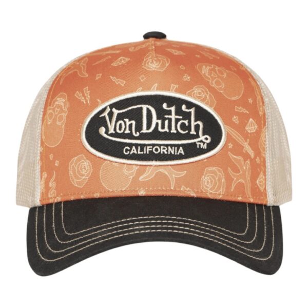 VON DUTCHGorra" VD/1/CT/SUBL/14"color naranja