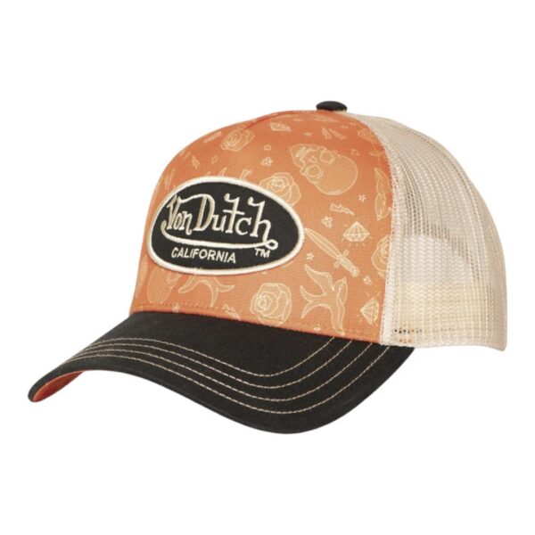 VON DUTCHGorra" VD/1/CT/SUBL/14"color naranja