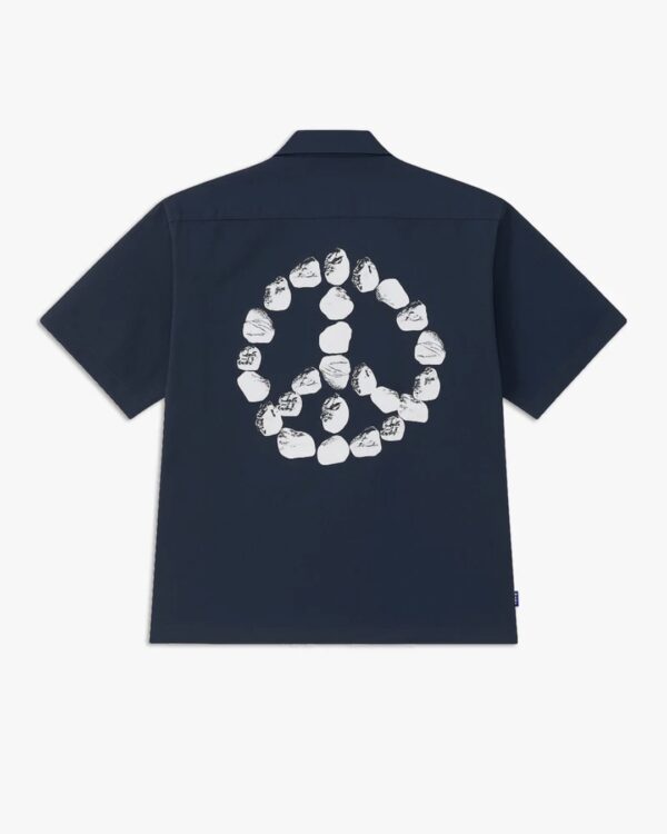 WE ARE NOT FRIENDSCamisa"Peace Overshirt"color marino