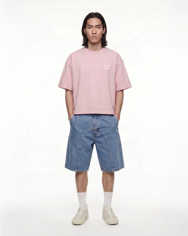 WE ARE NOT FRIENDSCamiseta"Union Summer Boxy T-Shirt"color coral
