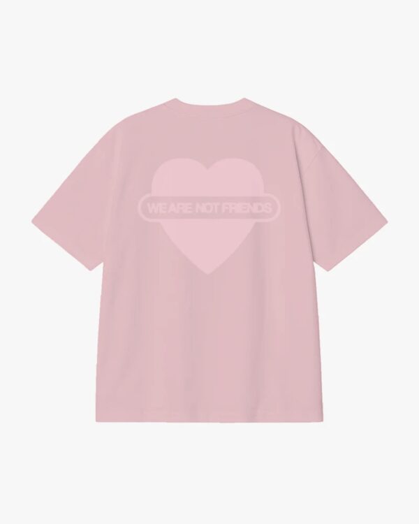 WE ARE NOT FRIENDSCamiseta"Union Summer Boxy T-Shirt"color coral