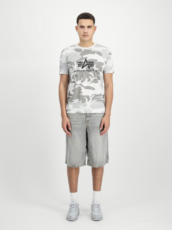 ALPHA INDUSTRIESCamiseta"Basic T-Shirt BL Camo"camuflaje