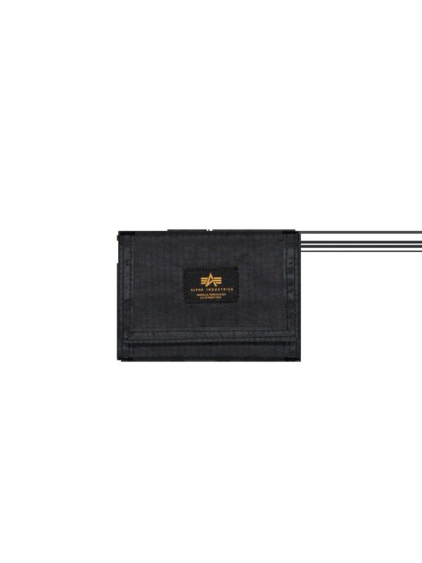 ALPHA INDUSTRIESBilletero"Combat Label Wallet"color negro
