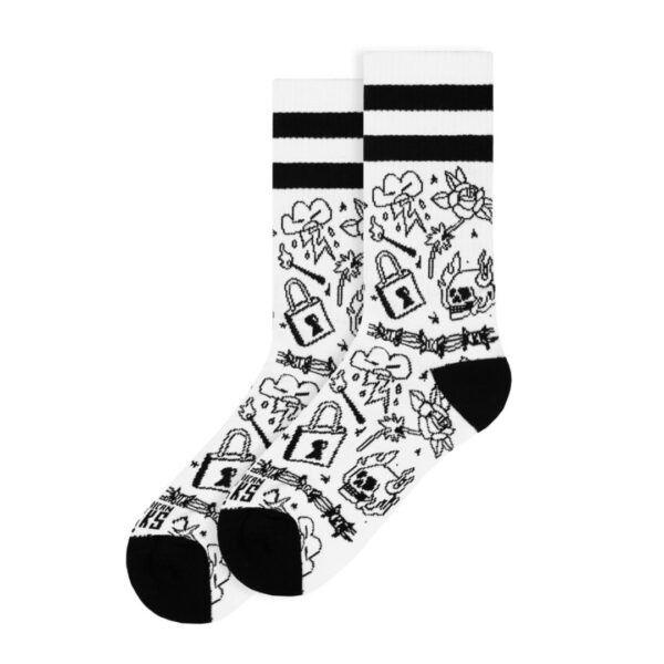 AMERICAN SOCKSCalcetines"Burning rage"miid high