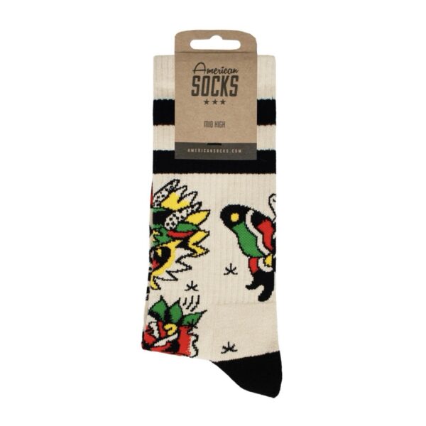 AMERICAN SOCKSCalcetines"Flash Fever"miid high