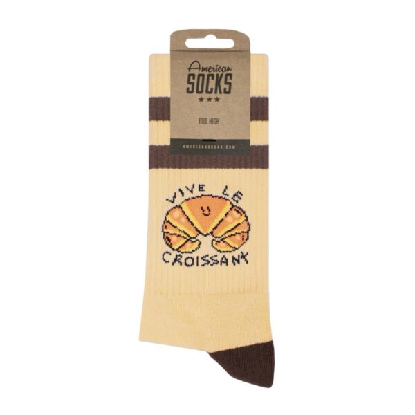 AMERICAN SOCKSCalcetines"Vive le Croissant"miid high