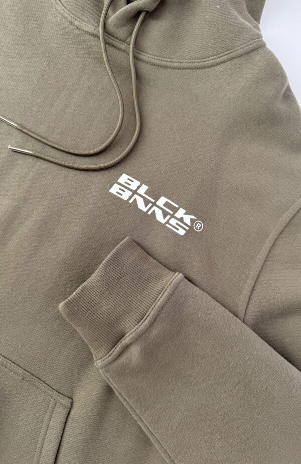 BLACK BANANAS Sudadera " INITIAL HOODIE " color verde musgo