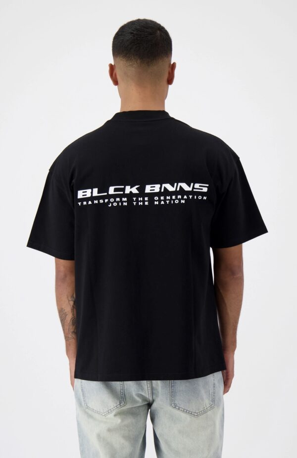BLACK BANANAS Camiseta " NATION TEE " color negro