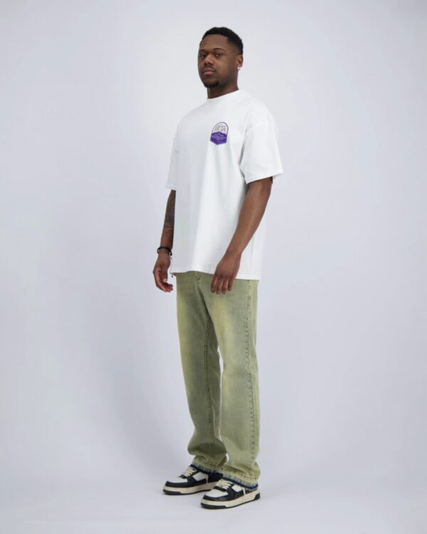 BLACK BANANASCamiseta"WINE LABEL TEE"color blanco