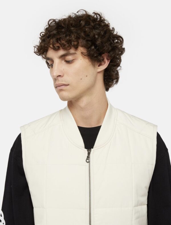DIKIES Chaleco " GARDINER LINER VEST WHITECAP GRAY "