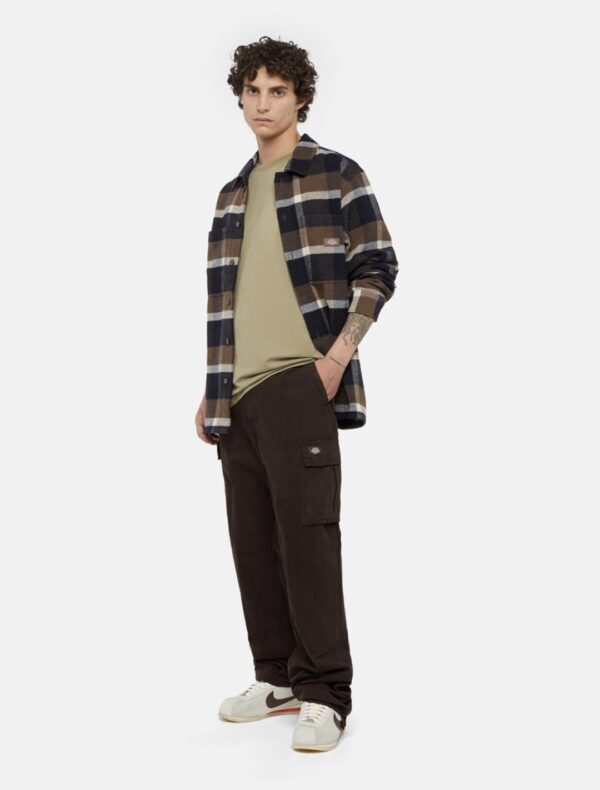 DIKIES Pantalon " JOHNSON CARGO DARK BROWN "