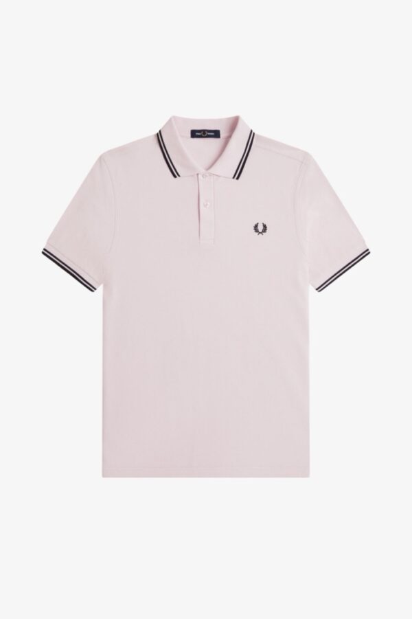FRED PERRYPolo"TWIN PIPPED"color rosa