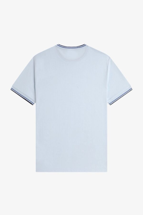 FRED PERRYCamiseta"TWIN TIPPED T-SHIRT"color celeste