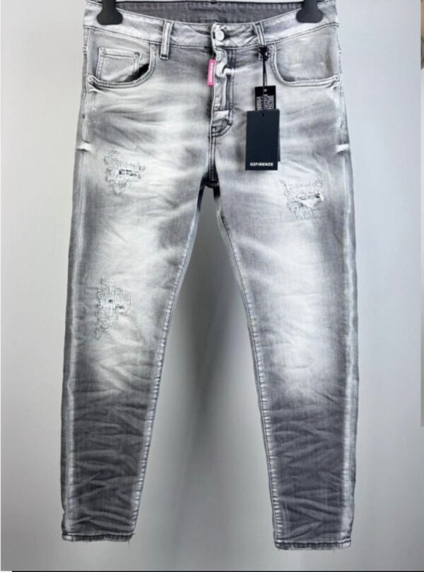 G2FIRENZE Jeans " ICED " color denim