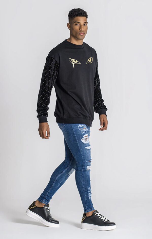 GIANNI KAVANAGH Sudadera " Moonlight " color negro