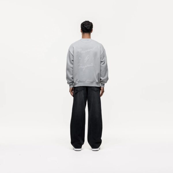 GOOD FOR NOTHING Sudadera " IMAGINARY GREY SWEATSHIRT " gris