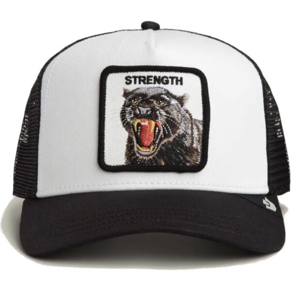 GOORINGorra"Strength Panther Trucker"color negro-blanco