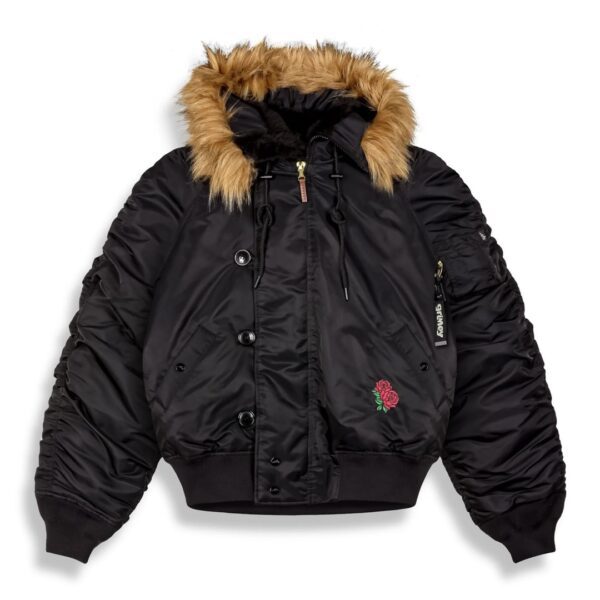 GRIMEYChaqueta"THE PLANET N-2B FLIGHT JACKET"color negro
