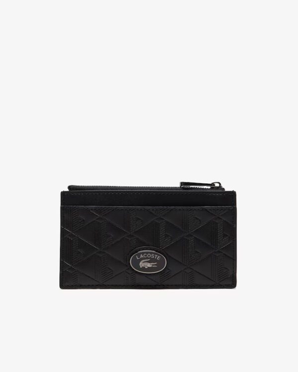 LACOSTEBilletero Geometric negro