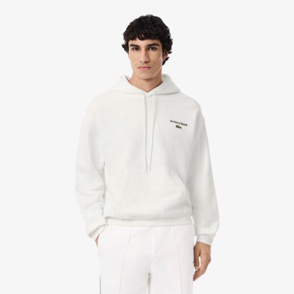 LACOSTESudadera con capucha color crudo