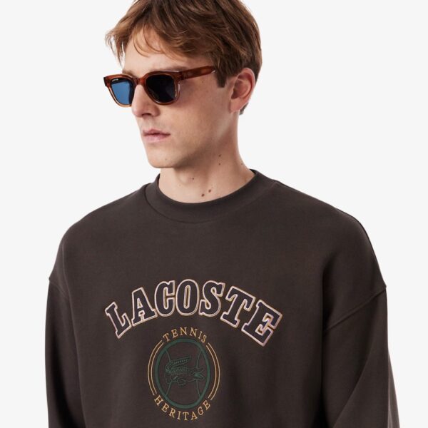 LACOSTESudadera logo color negro