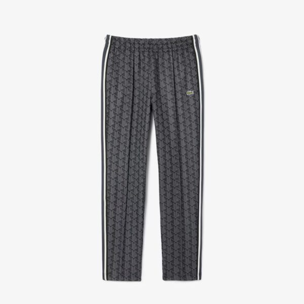 LACOSTEPantalon estampado negro-gris
