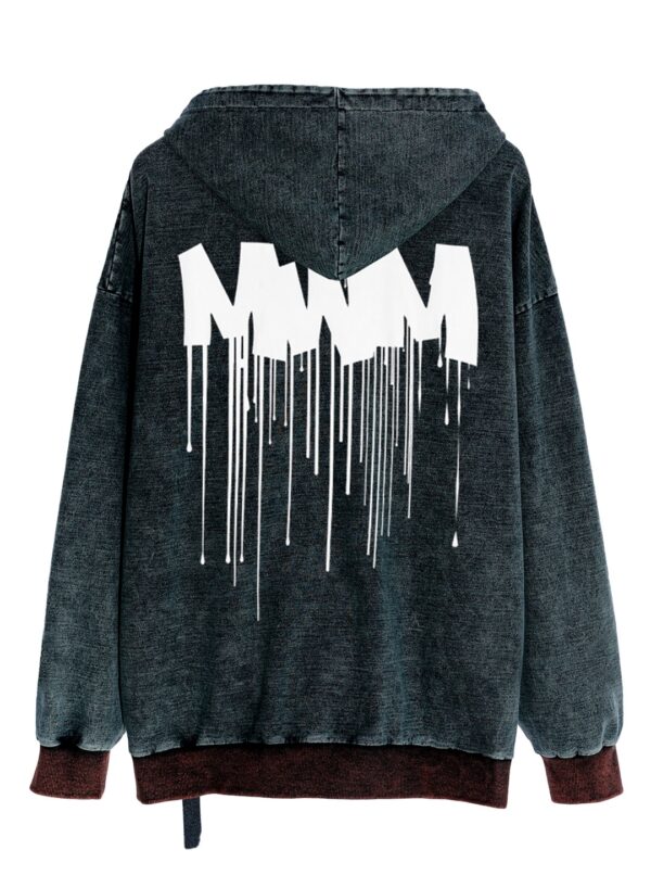 MOD WAVE MOVEMENT Sudadera " BLACK CAPSULE " color negro
