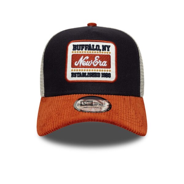 NEW ERAGorra"NE PATCH CORD EF TRUCKER NEWERA"color marino