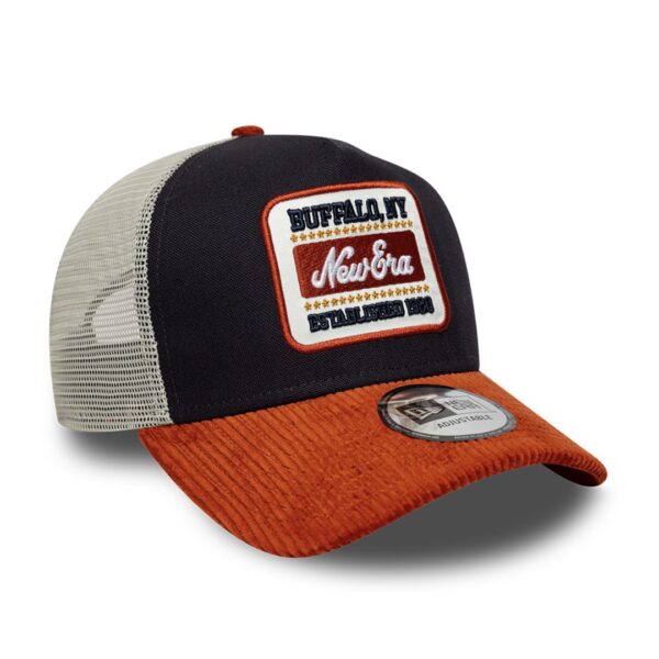 NEW ERAGorra"NE PATCH CORD EF TRUCKER NEWERA"color marino