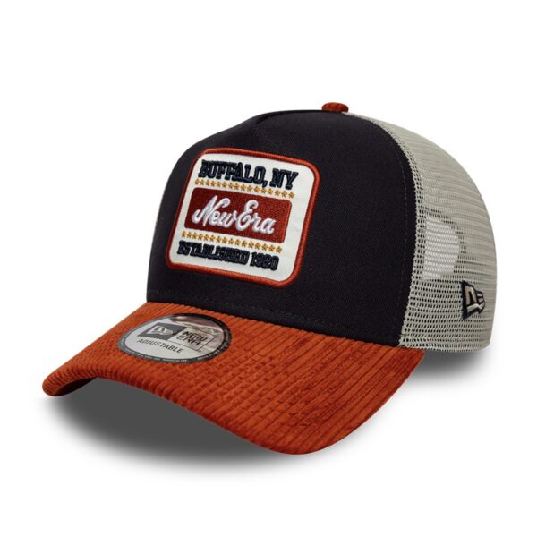 NEW ERAGorra"NE PATCH CORD EF TRUCKER NEWERA"color marino