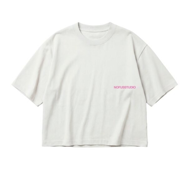 NOFUSSCamiseta"Tonight Tee"color blanco-rosa