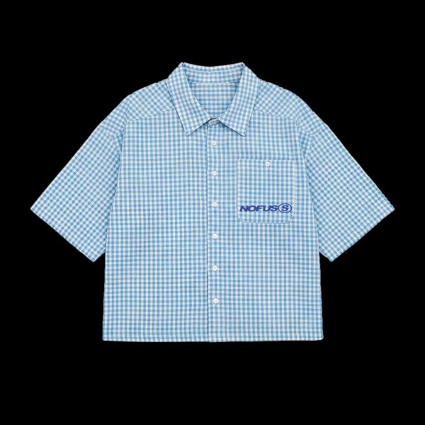 NOFUSSCamisa"Essence Blue Shirt"cuadros azul