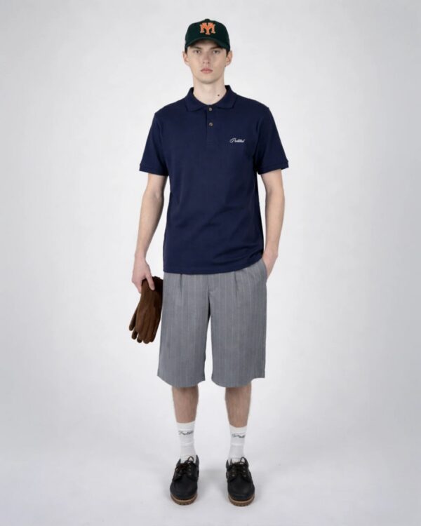 PROHIBITEDPolo"Hampton Polo Navy"color marino