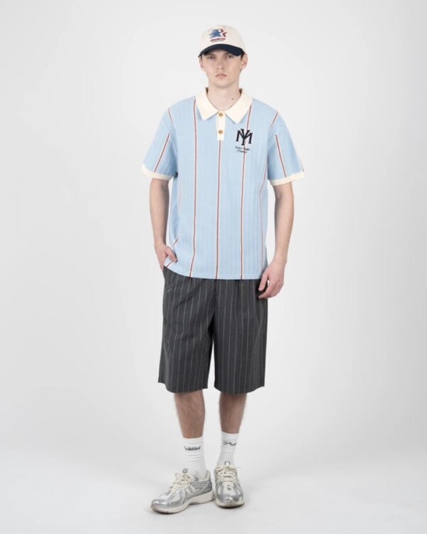 PROHIBITEDPolo"Off Season Knit Polo"color azul
