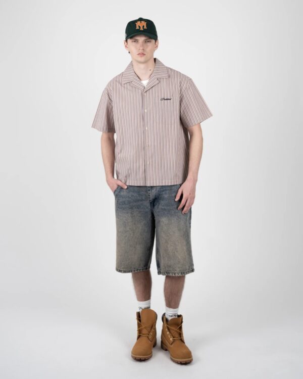 PROHIBITEDCamisa"Vineyard Breeze Shirt"color rojo