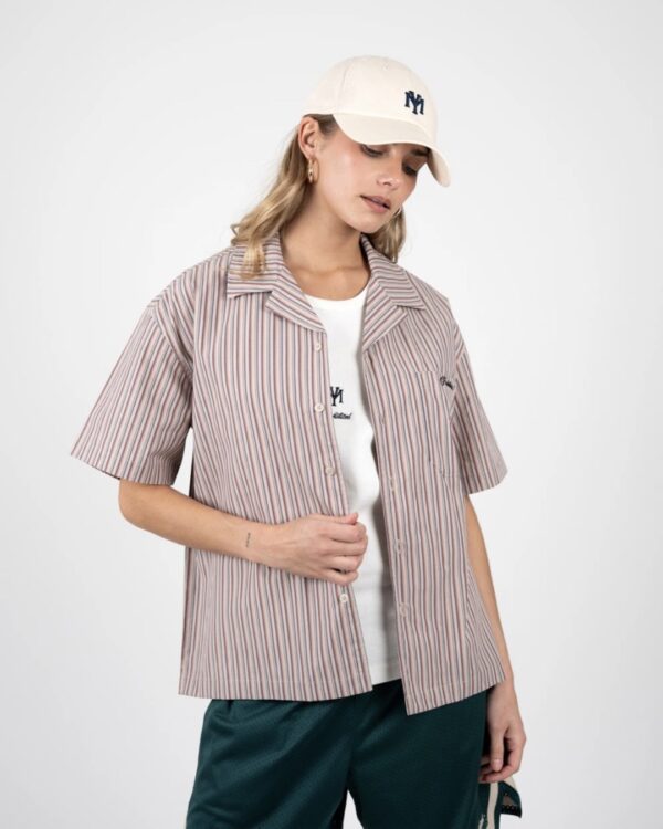 PROHIBITEDCamisa"Vineyard Breeze Shirt"color rojo