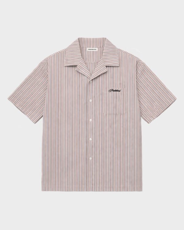 PROHIBITEDCamisa"Vineyard Breeze Shirt"color rojo