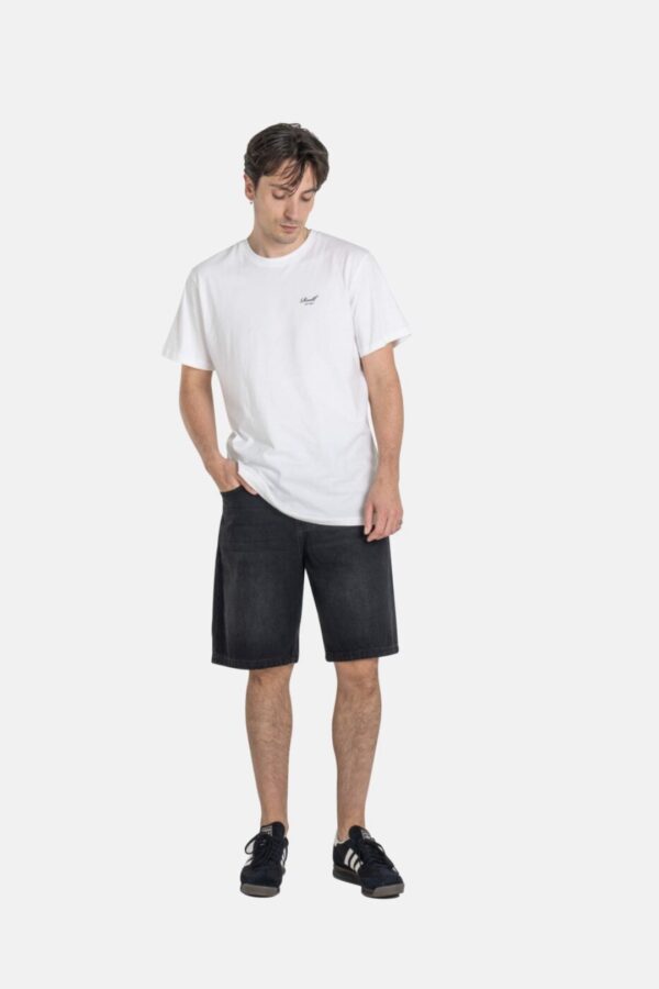 REELLBermuda"Bolt Short"denim negro