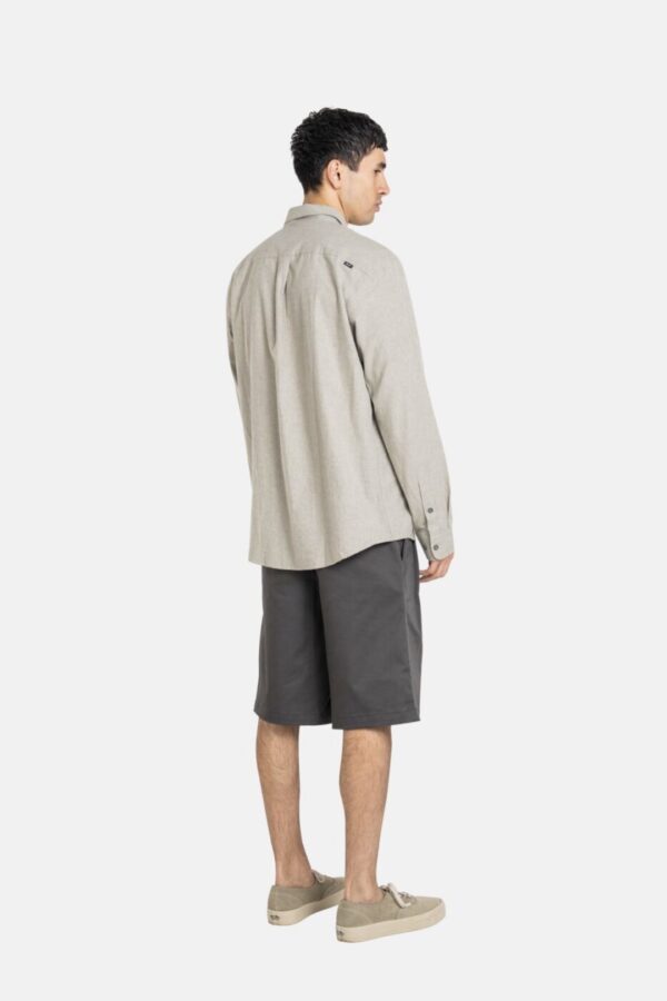 REELLBermuda"Bowie Chino Short PC"color gris oscuro