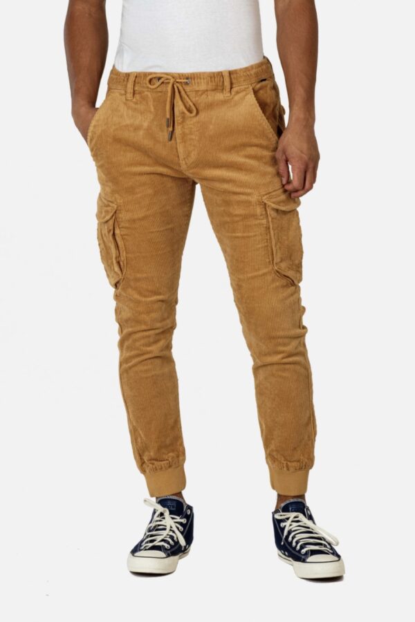 REELL Pantalon pana " Reflex Rib Cargo Cord " color tostado