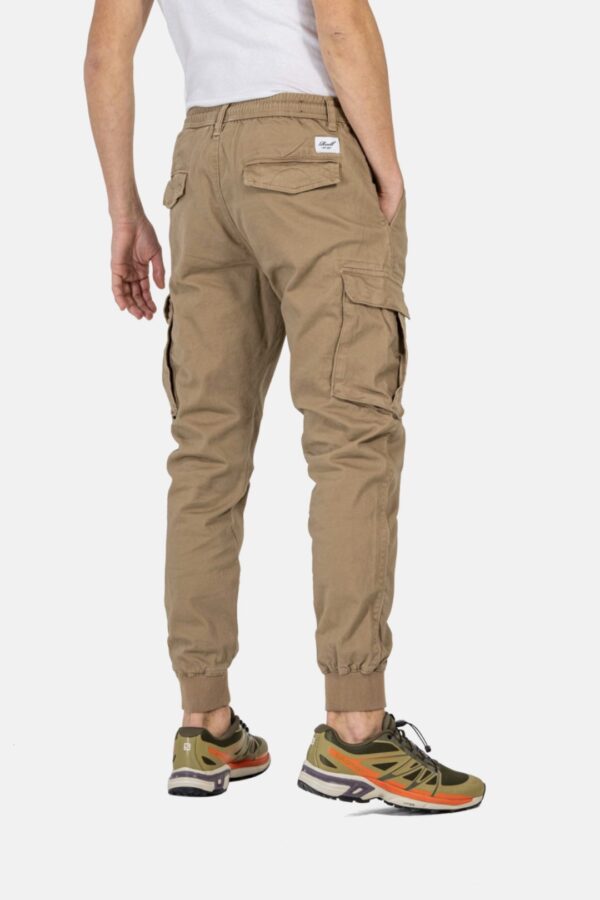 REELL Pantalon " REFLEX RIB CARGO 3359  " color tostado