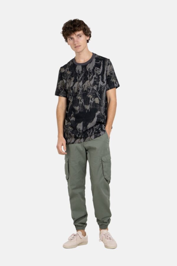 REELL Pantalon " REFLEX CARGO LW 3359 LIGHT OLIVE " color verde
