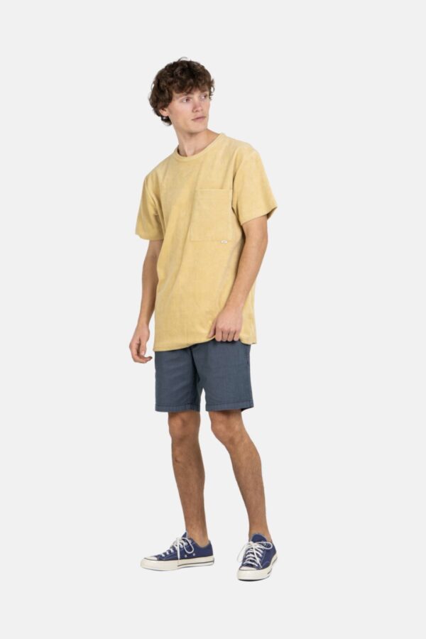 REELL Bermuda " REFLEX EASY SHORT BROKEN NAVY  " color marino