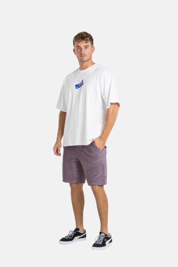 REELL Bermuda " Soft Short  " color morado