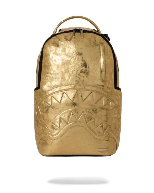 SPRAYGROUNDMochila"GOLD WEATHERED BACKPACK"